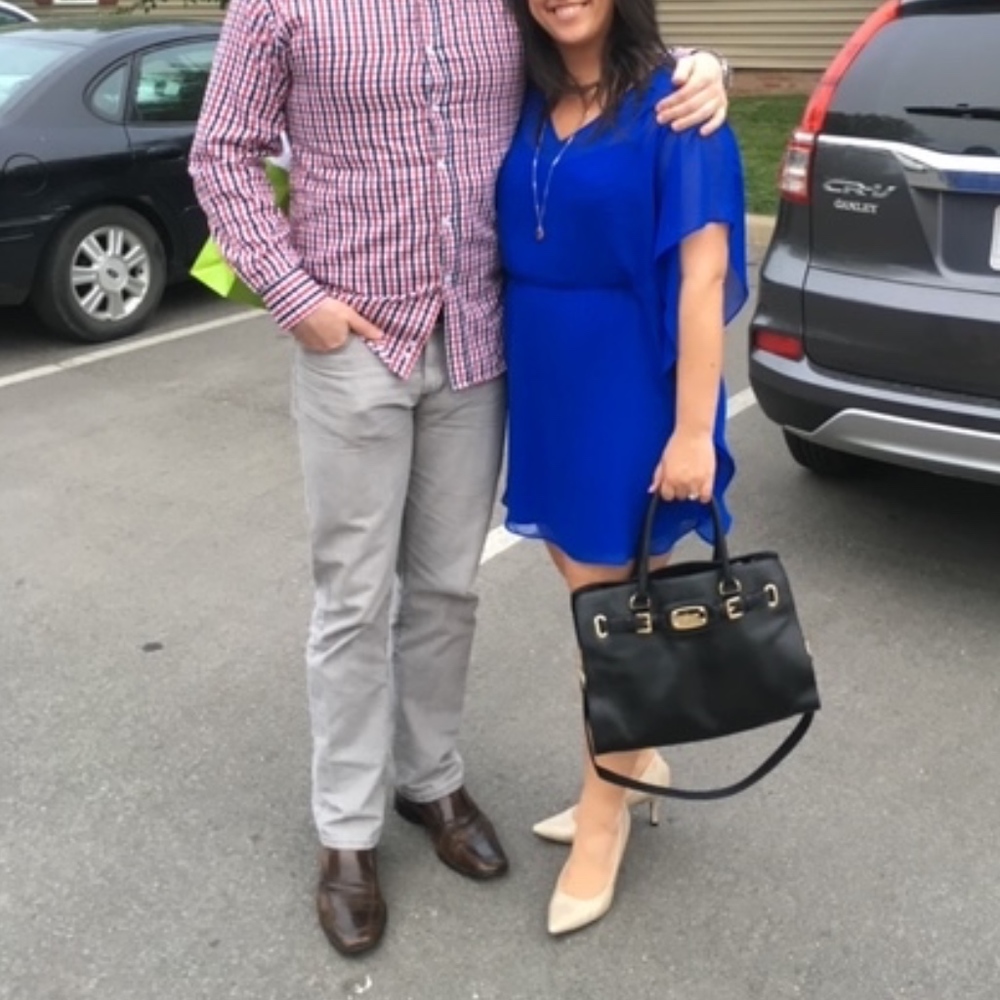 Express Blue Dress